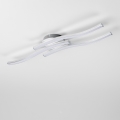 LED loftlampe 3xLED/6W/230V 3000K sølvfarvet
