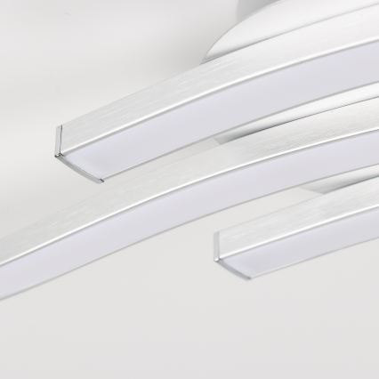 LED loftlampe 3xLED/6W/230V 3000K sølvfarvet