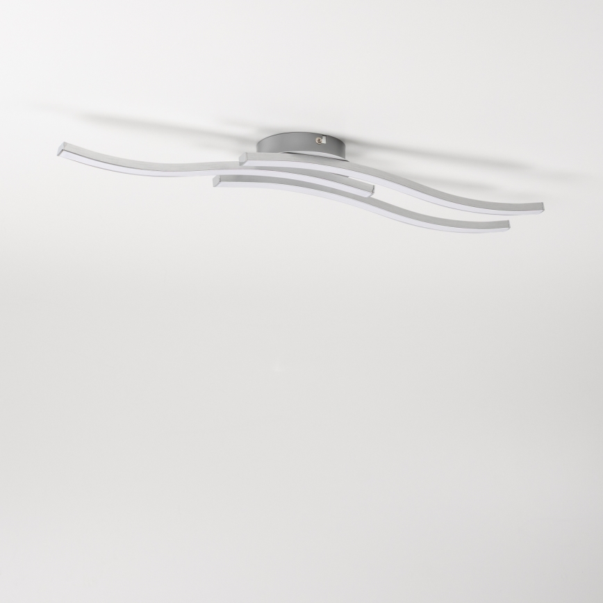 LED loftlampe 3xLED/6W/230V 3000K sølvfarvet