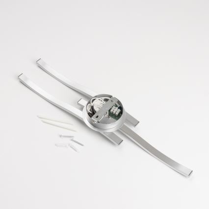 LED loftlampe 3xLED/6W/230V 3000K sølvfarvet