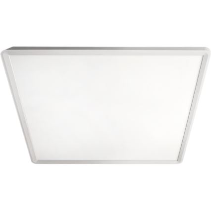 LED-loftlampe, 40 W, 230 V, 3000/4000/6500 K (vælgbar), 50 x 50 cm, hvid