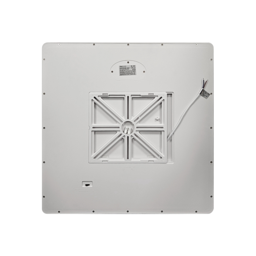 LED-loftlampe, 40 W, 230 V, 3000/4000/6500 K (vælgbar), 50 x 50 cm, hvid