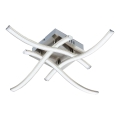 LED loftlampe 4xLED/2,6W/230V 3000K mat krom