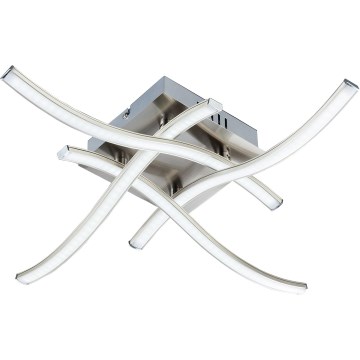 LED loftlampe 4xLED/2,6W/230V 3000K mat krom