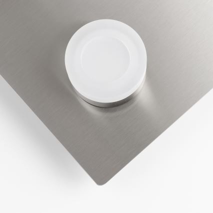 LED loftlampe 4xLED/4W/230V mat krom