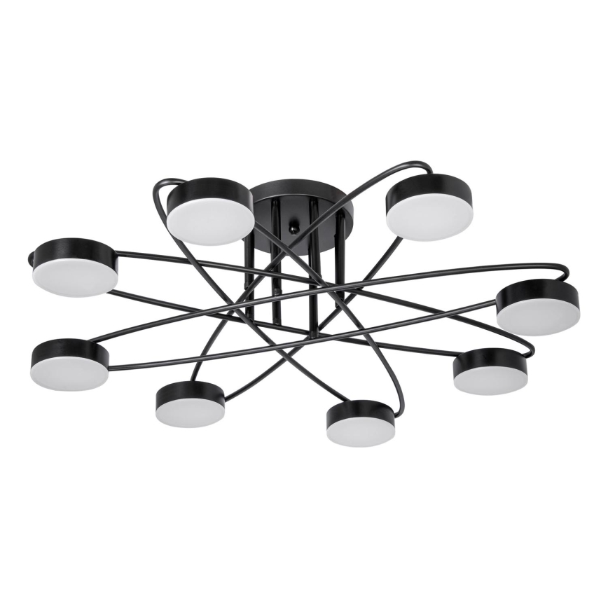 LED loftlampe 8xLED/7W/230V sort