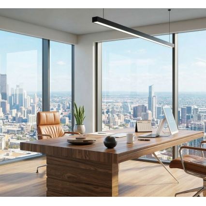 LED loftlampe ALLDAY BASIC LED/40W/230V 2700/4000/6000K sort