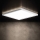 LED loftlampe AZPO LED/17,5W/230V 3000/4000/6000K 30x30 cm IP54 hvid