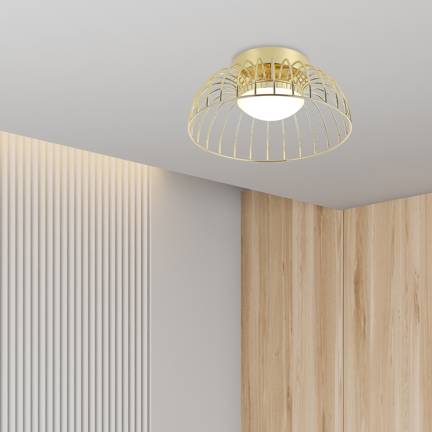 LED Loftlampe BETSY LED/12W/230V Ø 25 cm guld