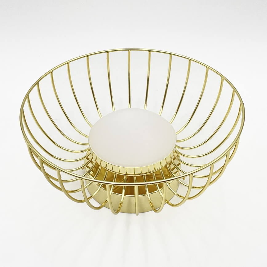 LED Loftlampe BETSY LED/12W/230V Ø 25 cm guld