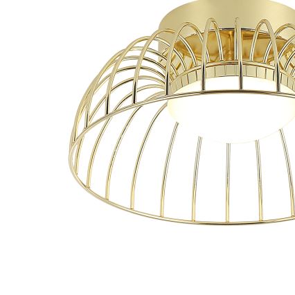 LED Loftlampe BETSY LED/12W/230V Ø 25 cm guld