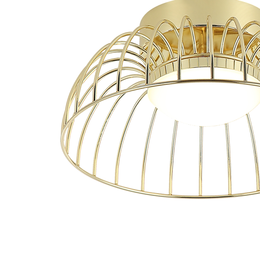 LED Loftlampe BETSY LED/12W/230V Ø 25 cm guld