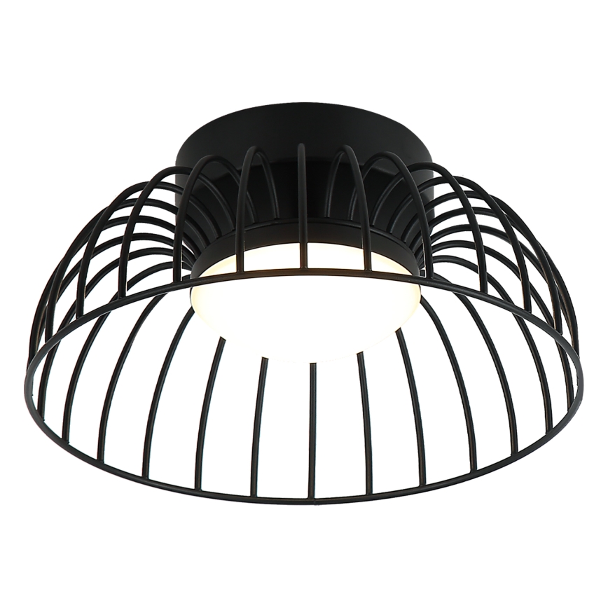 LED Loftlampe BETSY LED/12W/230V Ø 25 cm sort