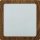 LED loftlampe BLOCK LED/12W/230V 4200K 16,3x16,3 cm brun