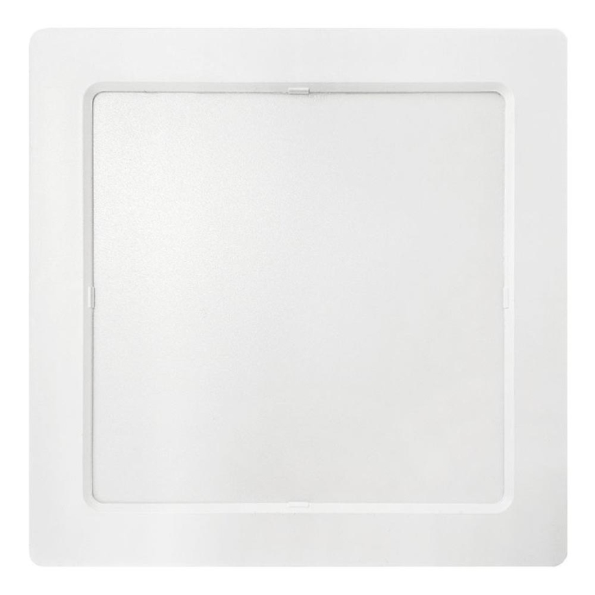 LED loftlampe BLOCK LED/18W/230V 4000K 21,4x21,4 cm hvid