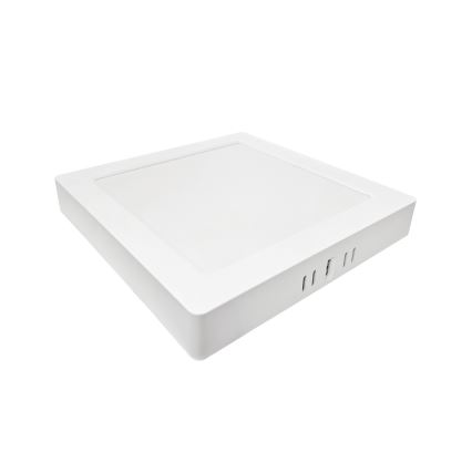 LED loftlampe BLOCK LED/18W/230V 4000K 21,4x21,4 cm hvid
