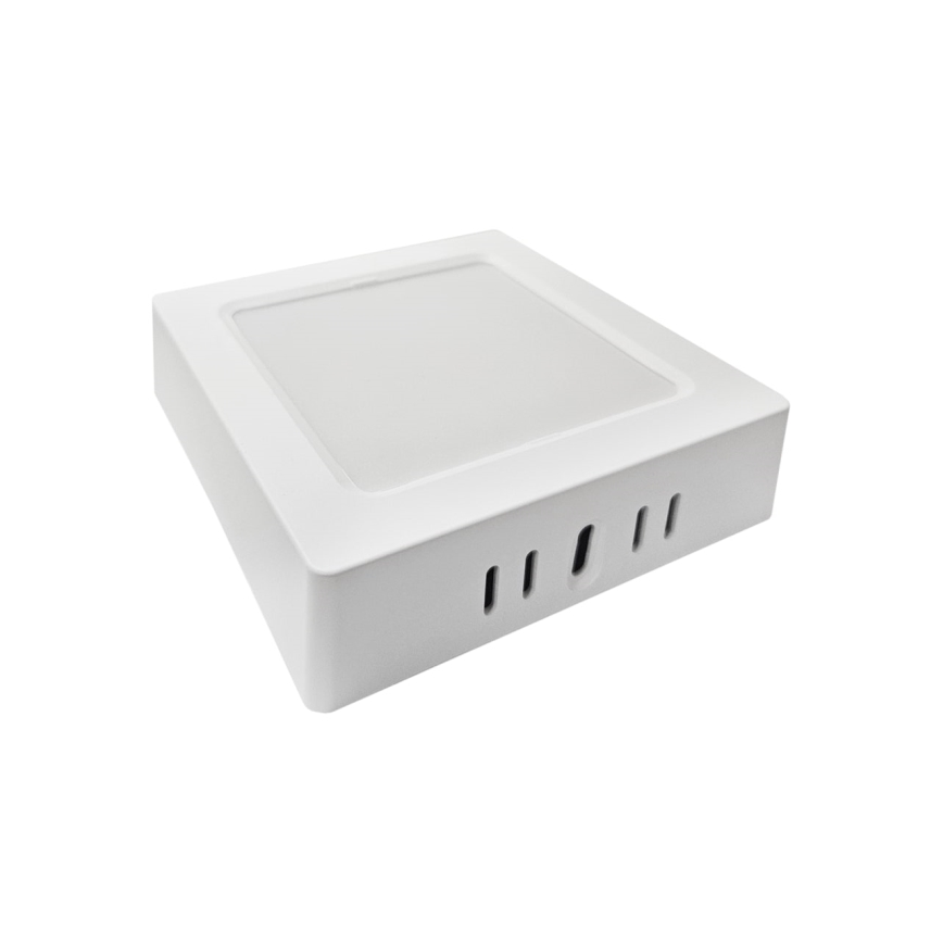 LED loftlampe BLOCK LED/6W/230V 4000K 12x12 cm hvid