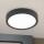 LED loftlampe BULLY LED/12W/230V diameter 14 cm sort