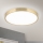 LED loftlampe BULLY LED/28W/230V diameter 28 cm guldfarvet