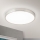 LED loftlampe BULLY LED/28W/230V diameter 28 cm mat krom