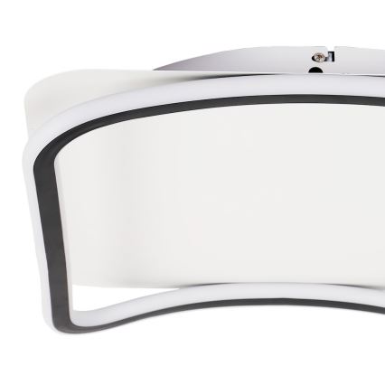 LED loftlampe CALI LED/30W/230V 40x40 cm sort