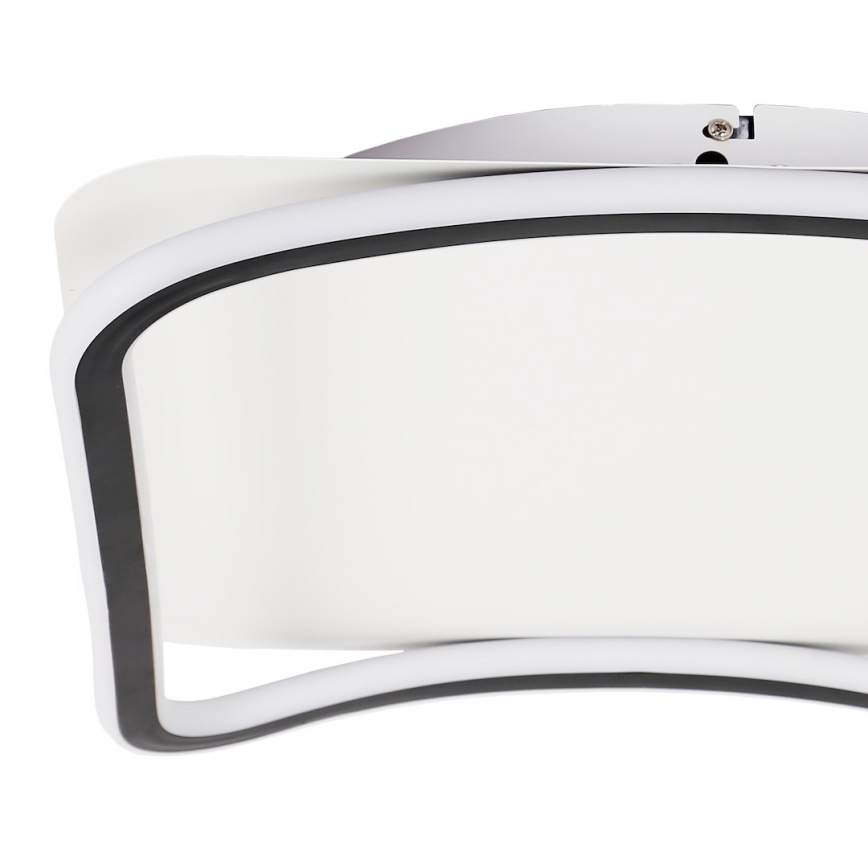 LED loftlampe CALI LED/30W/230V 40x40 cm sort