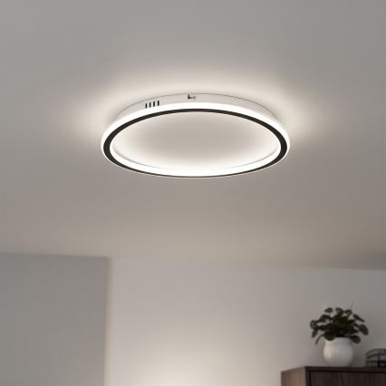 LED-loftlampe CALI LED/30W/230V, diameter 40 cm, sort