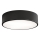 LED loftlampe CLEO LED/24W/230V 3000K diameter 30 cm sort
