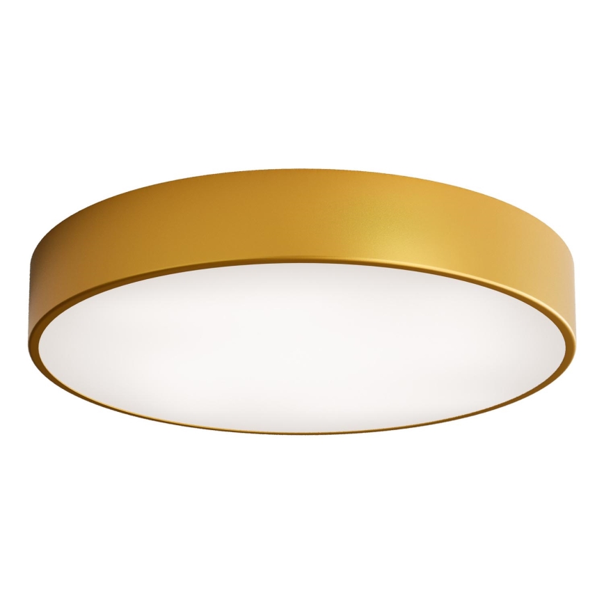 LED loftlampe CLEO LED/69W/230V 3000K diameter 50 cm guldfarvet