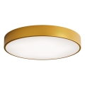 LED loftlampe CLEO LED/69W/230V 3000K diameter 60 cm guldfarvet