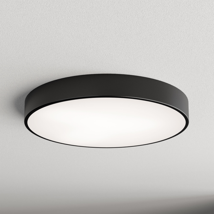 LED loftlampe CLEO LED/69W/230V 4000K diameter 60 cm sort