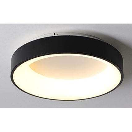 LED loftlampe DRAX LED/32W/230V 3000-6000K Ø 38 cm sort