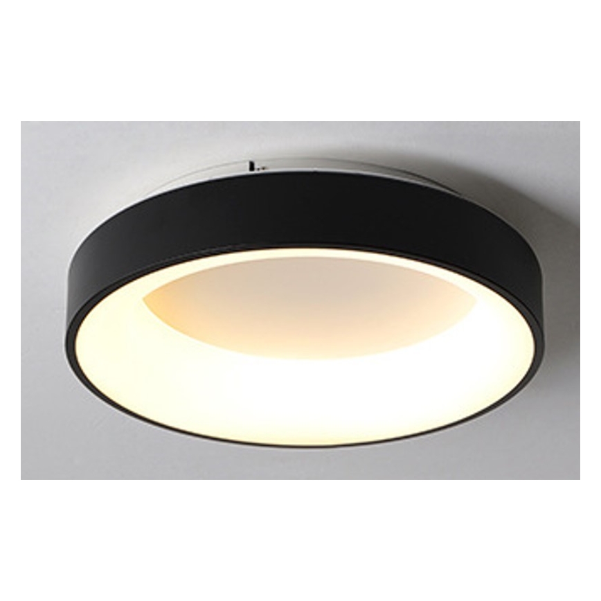 LED loftlampe DRAX LED/32W/230V 3000-6000K Ø 38 cm sort
