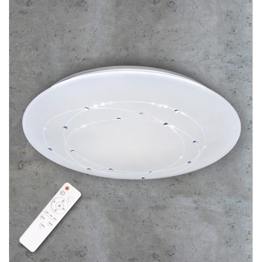 LED loftlampe dæmpbar ATRIA m. fjernbetjening LED/48W/230V