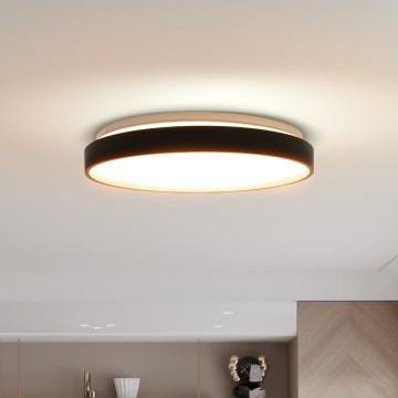 LED loftlampe dæmpbar CALA LED/48W/230V 3000-6500K sort/guldfarvet + fjernbetjening