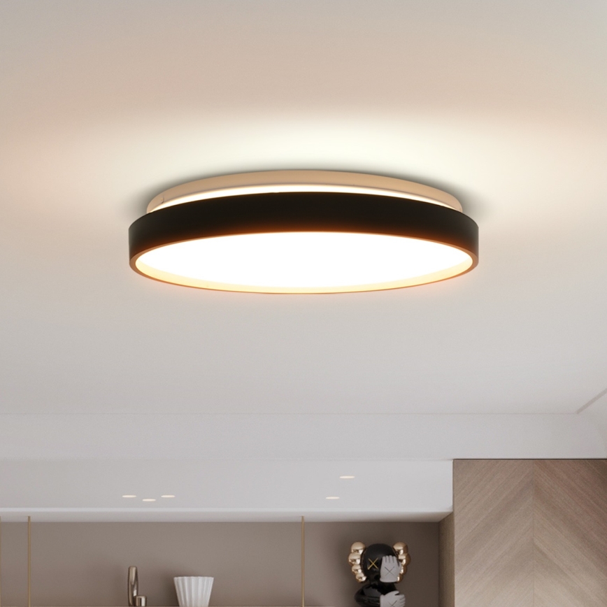 LED loftlampe dæmpbar CALA LED/48W/230V 3000-6500K sort/guldfarvet + fjernbetjening