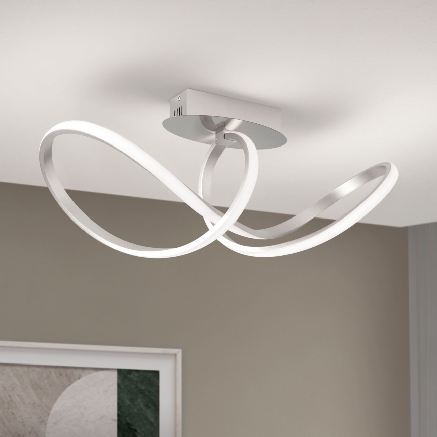 LED loftlampe dæmpbar CIRCUS LED/30W/230V mat krom
