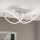 LED loftlampe dæmpbar CIRCUS LED/30W/230V mat krom