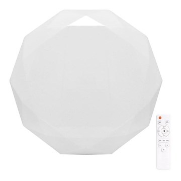 LED loftlampe dæmpbar DIAMANT LED/50W/230V + fjernbetjening