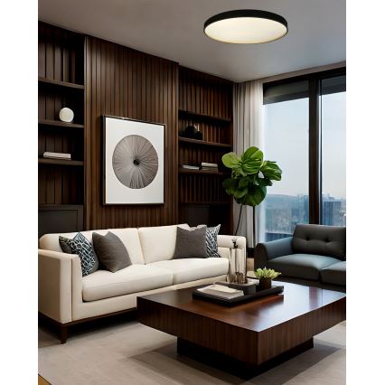 LED loftlampe dæmpbar EBRO LED/36W/230V 2700-6500K diameter 50 cm + fjernbetjening