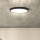 LED loftlampe dæmpbar ESTELA LED/36W/230V diameter 30 cm sort + fjernbetjening