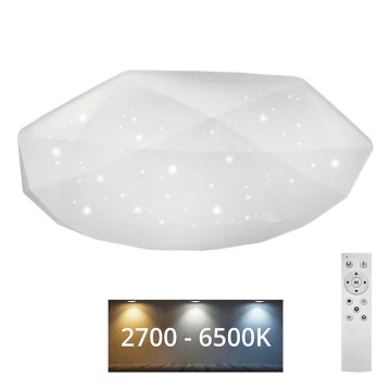 LED loftlampe dæmpbar INDUS LED/60W/230V 2700-6500K diameter 58 cm + fjernbetjening