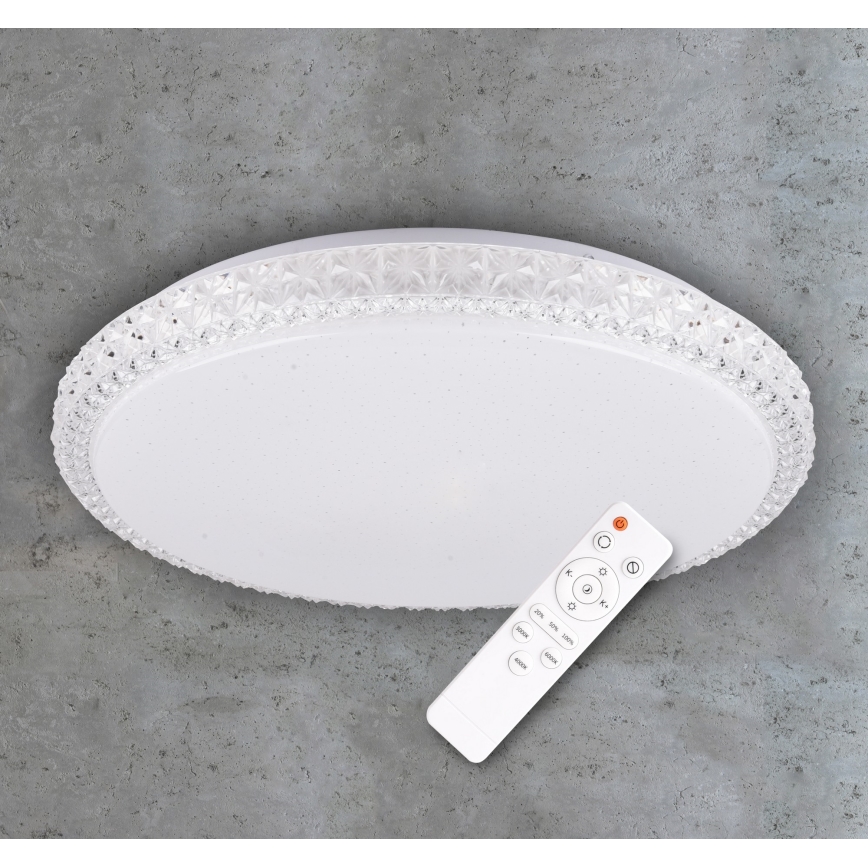 LED loftlampe dæmpbar IRINA LED/48W/230V med fjernbetjening