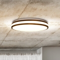 LED loftlampe dæmpbar LASKOS LED/48W/230V 3000-6500K sort + fjernbetjening