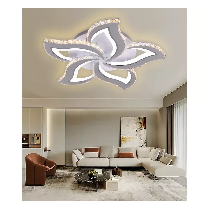 LED loftlampe dæmpbar LED/100W/230V 3000-6500K + fjernbetjening