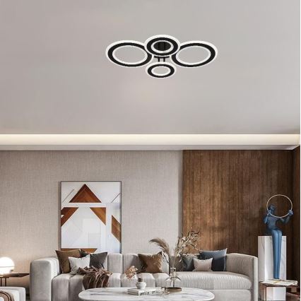 LED loftlampe dæmpbar LED/100W/230V 3000-6500K + fjernbetjening