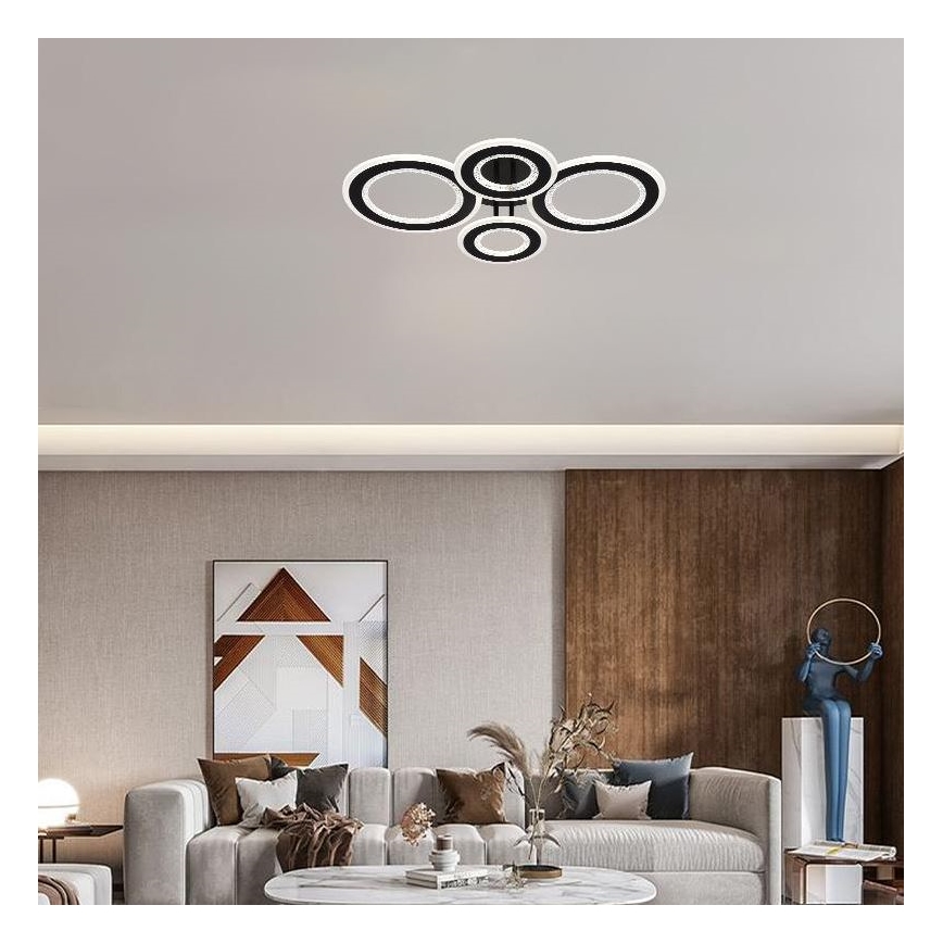 LED loftlampe dæmpbar LED/100W/230V 3000-6500K + fjernbetjening