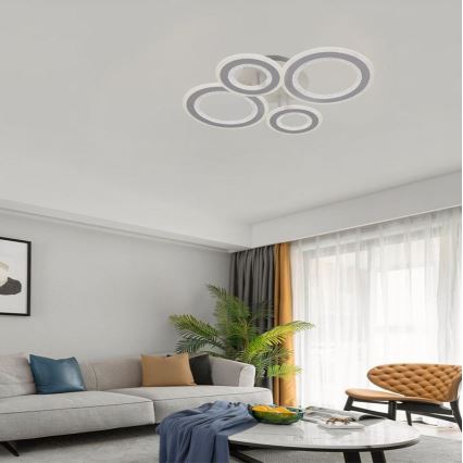 LED loftlampe dæmpbar LED/100W/230V 3000-6500K + fjernbetjening
