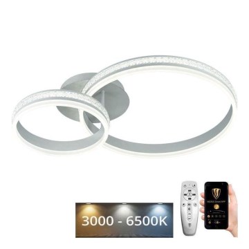 LED loftlampe dæmpbar LED/110W/230V 3000-6500K + fjernbetjening