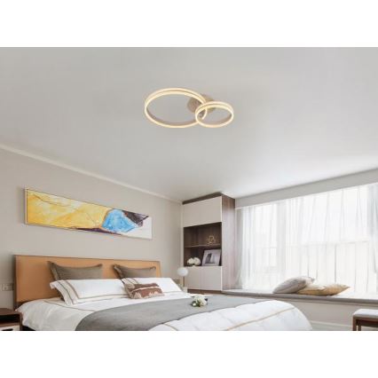 LED loftlampe dæmpbar LED/110W/230V 3000-6500K + fjernbetjening